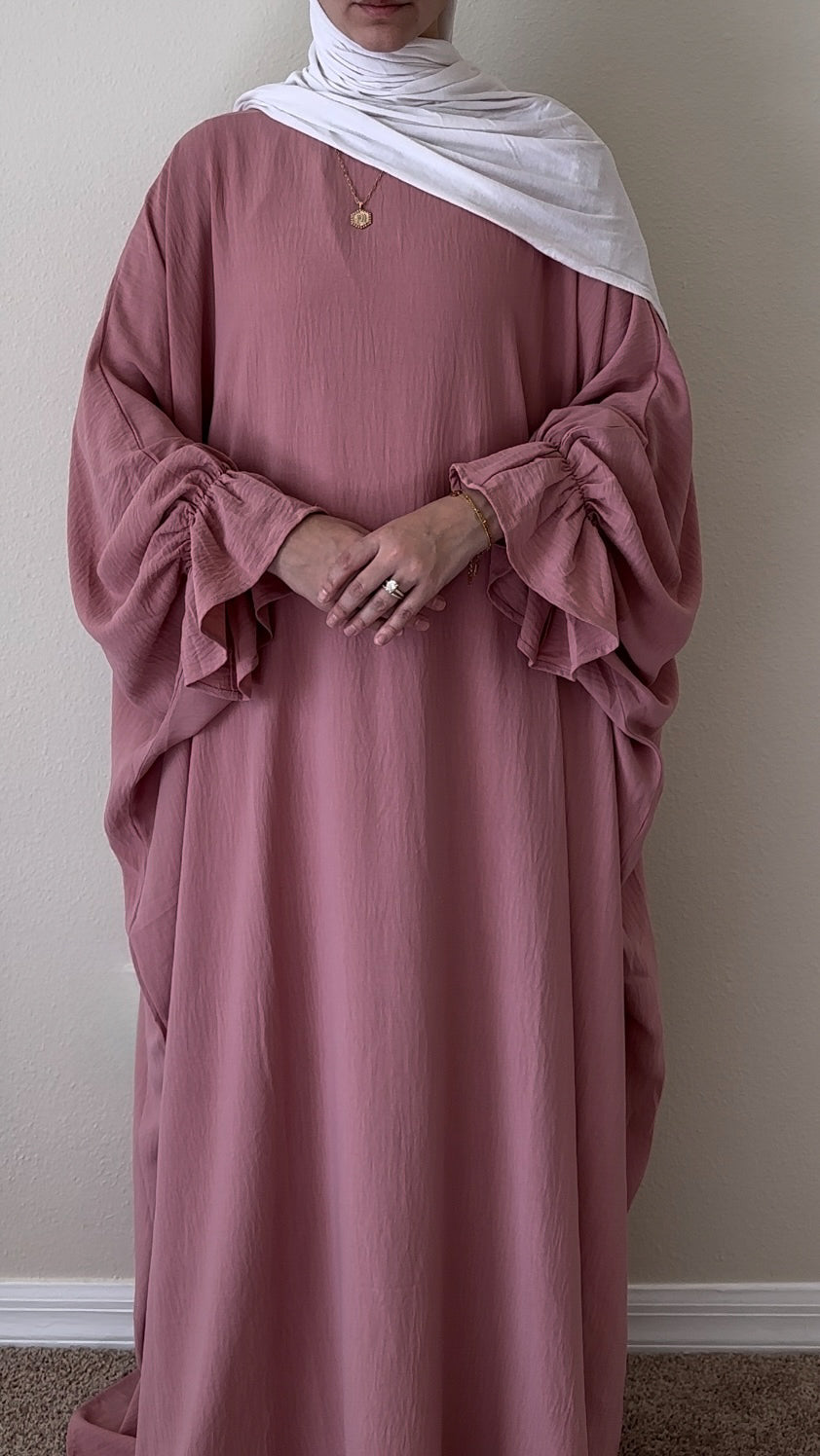 Sea Pink Abaya