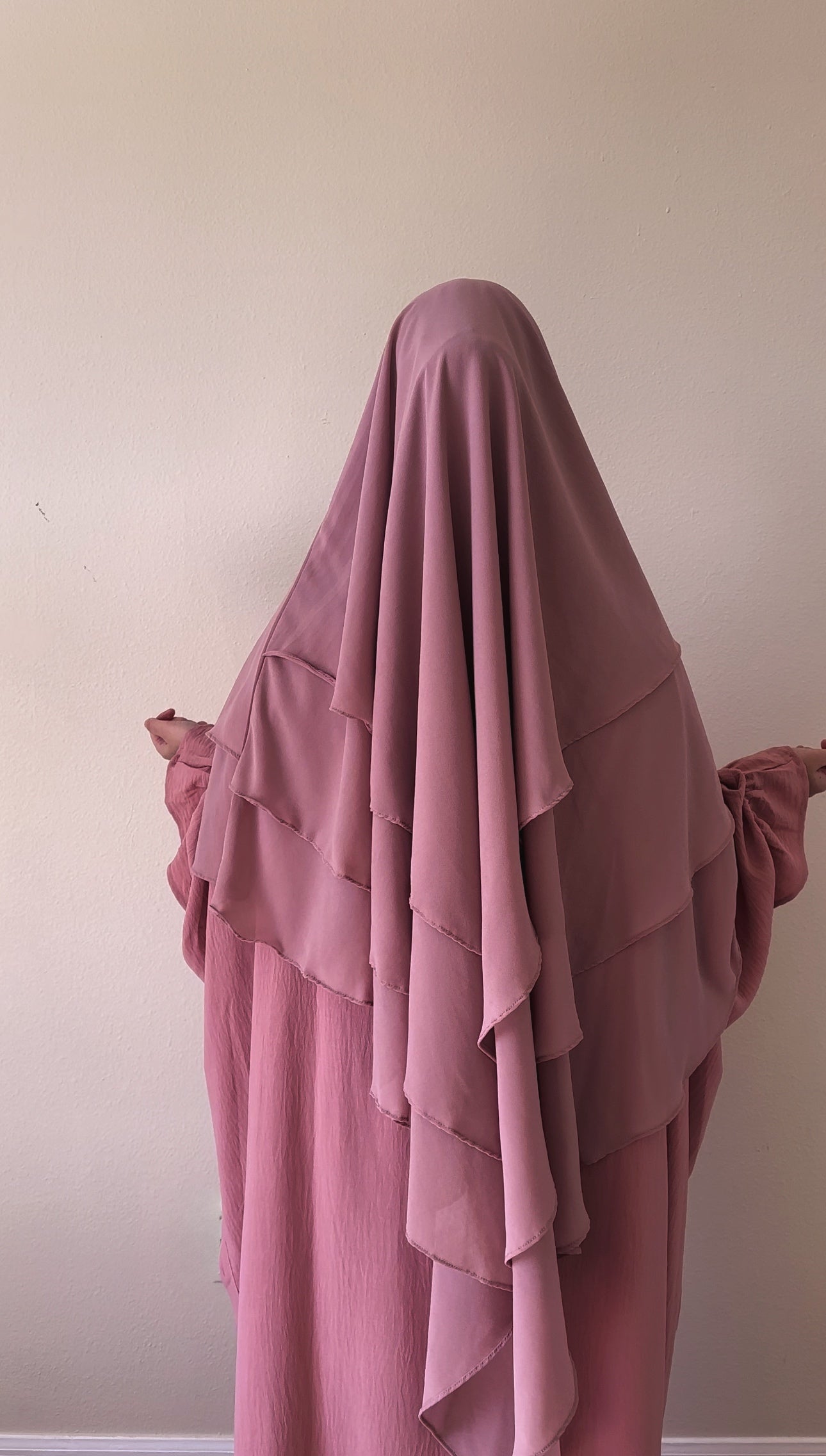 Sea Pink Khimar