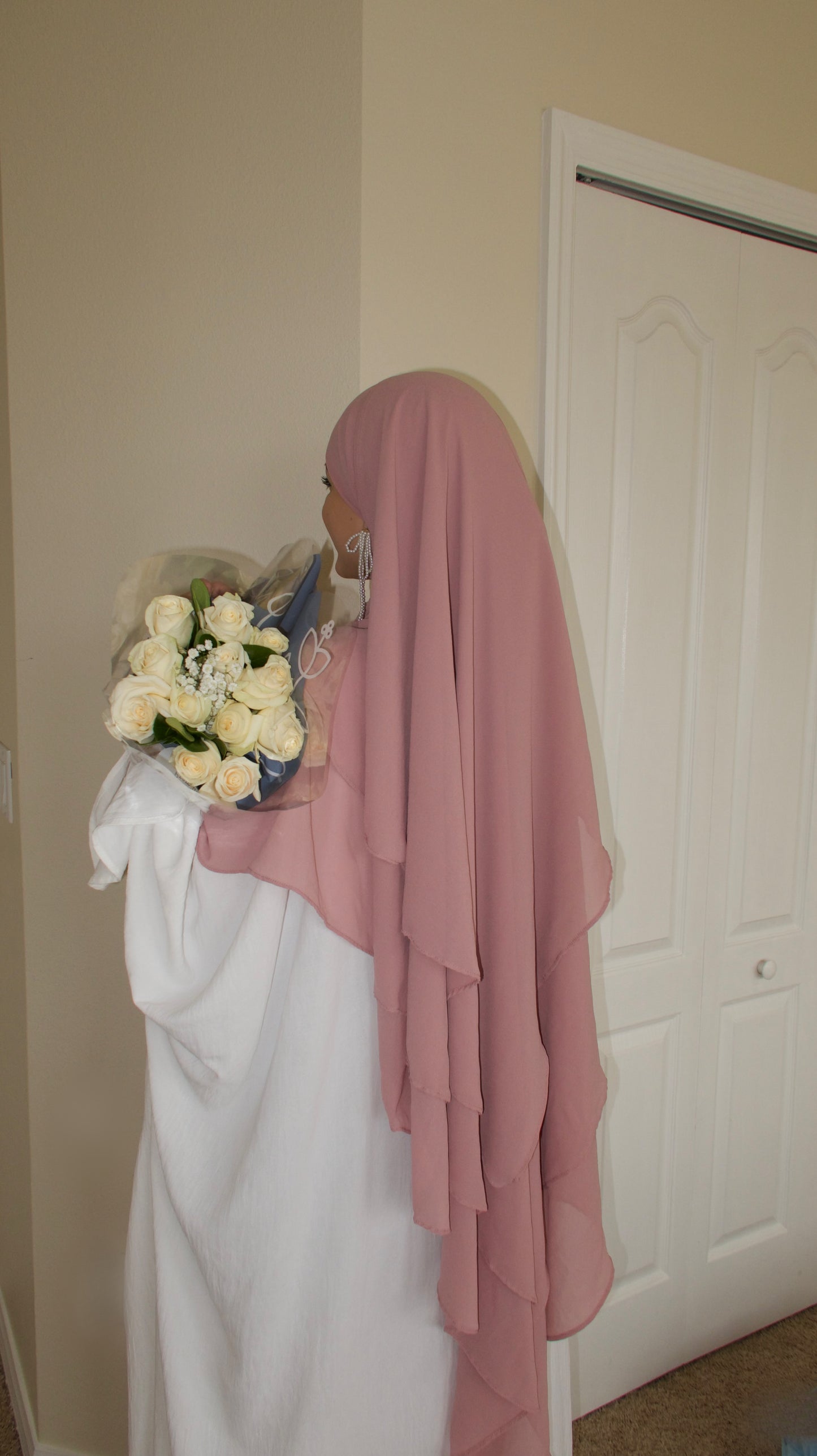 Blush Khimar