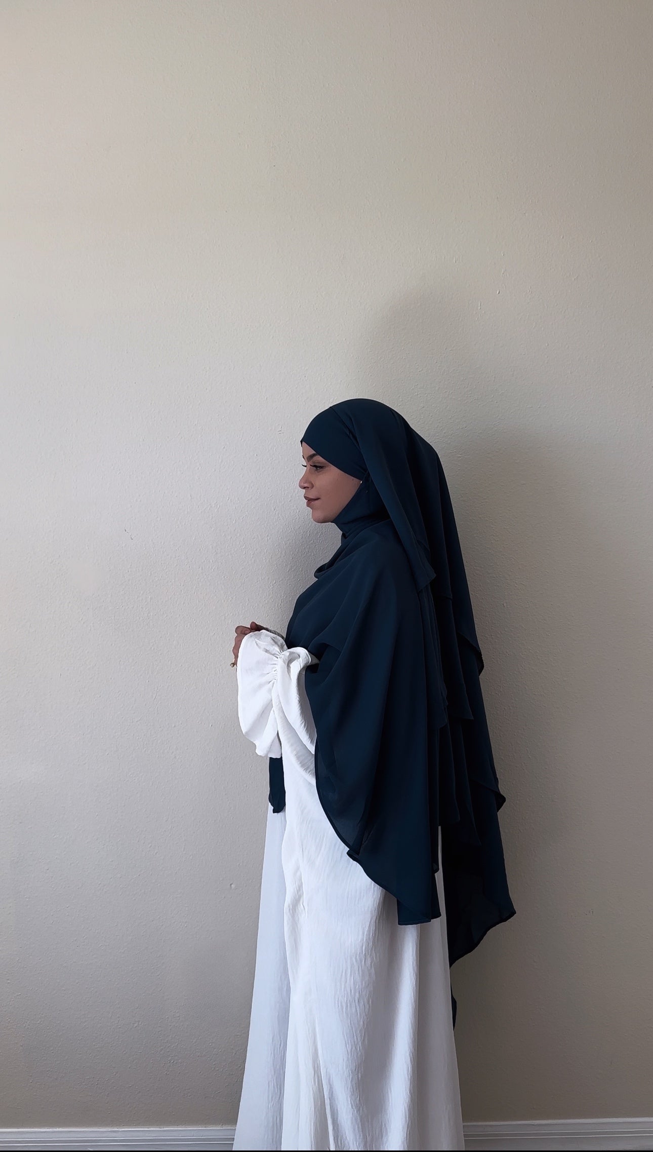 Ocean Blue Khimar